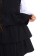 School sundress for girls, black color, height 146 cm