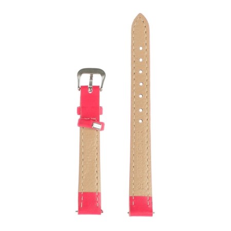 Solomon watch strap, 12 mm, genuine leather, L-20 cm, pink-2