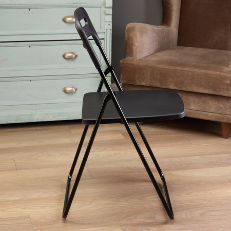 Стул складной, черный-1