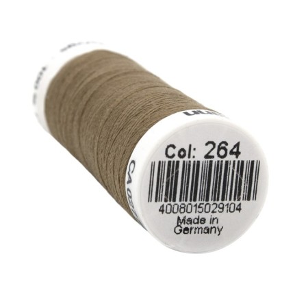 SEW-HALL thread for all materials, 200 m, 748277 (264 light olive-gray)-1
