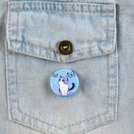 Supply icon "Kit with butterflies", d = 25mm-4