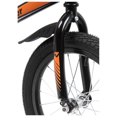 Bicycle 16 "Novatrack Juster, black color-2