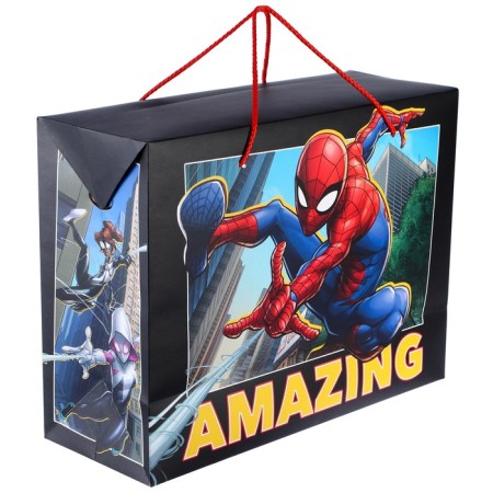 Package-Korobok, 40 x 30 x 15 cm "Amazing", packaging, spider-man-5