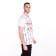 T -shirt male, white color/print mix, size 2xl
