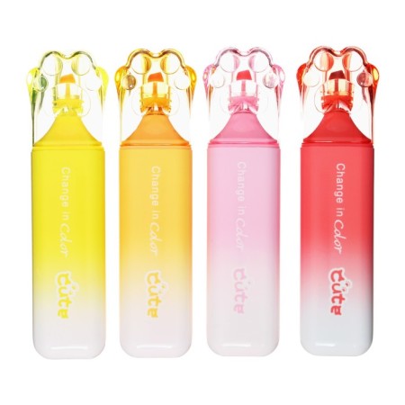 Marker Texture, 4 colors, tips of mowed "paws", mix