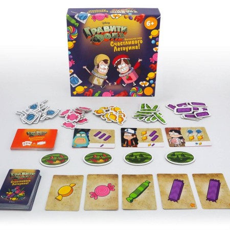 The board game "Happy Letoween", Gravity Folz-5
