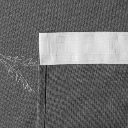 Set of curtains "Luka", size 2x145x270 cm, color gray color-3