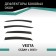 Defly window deflectors for Lada Vesta, 2015-n., Sedan