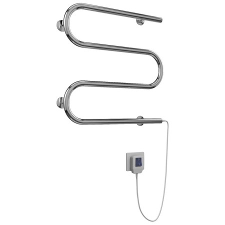 Terminus heated towel rail "Electro 25" M-shaped, 400x500 mm, chrome