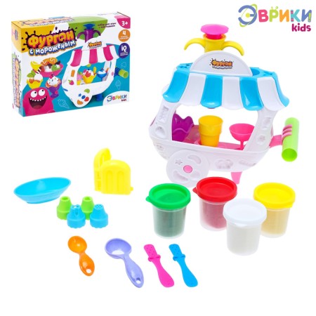 Set for playing with plasticine "Van with ice cream"