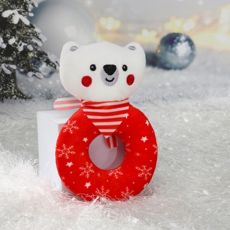 Toy - New Year's ratio on the ring "Bear", gift packaging, crumb I-1
