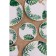 Donested “Papornipot sheet”, D = 25 cm, glass -ceramic, white color