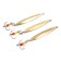 Vertical spinning "Yaman" excellent with a tee, size 40 mm, 3 g, brass color