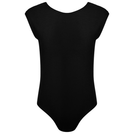 A swimsuit for gymnastics and dancing Grace Dance, r.38, black color-1