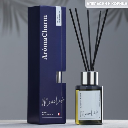 The aromatic diffuser "Monolife", 100ml, Orange & Cinnamon