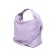 Gobo bag female, eco -leather, safenta purple, 32x13x21 cm