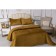 A set with a veil "Nathaniel", size 160x220 cm, 50x70 cm, mustard color