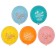 Shar Latex 14 "Happy Birthday", set of 50 pcs., Mix color