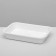 Medium toilet with a mesh of 36 x 26 x 6.5 cm, white