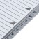 A set of A4 Office-2000 sheets, alphabetical A-I, 20 sheets, gray, plastic 120 μm