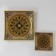 Diningral “Arabesque”, 7 items: 30 × 30 cm - 1 pc, 18 × 18 cm - 6 pcs, yellow color