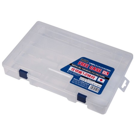 Fisherman fishing box Meiho Free Case OL 330x221x50