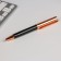 Pen in the gift case "Sincerely", metal, black with gold