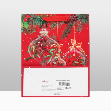 Gift package "New Year's greetings", luxury 26 x 32 x 12 cm-3