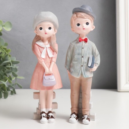 Souvenir Polystone "Student/Student" MIX 5.5x5.5x18.5 cm