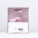 Gift package "Bright bud", dark raspberry, 18 x 22.3 x 10 cm