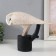 Souvenir Polystone "Owl - the user of the siberian on the stand" Sanding 28x8.8x20 cm