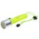 Waterproof flashlight for diving Deep, 1 diode, acid yellow