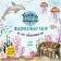 We draw a watercolor. Underwater world and its inhabitants