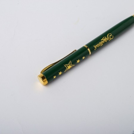 The pen in the case "From February 23!" , metal, 1.0 mm, blue paste-4