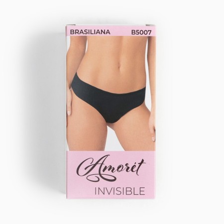 Cowards female brazilians, black color, size 46 (m)-6