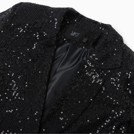 Women's jacket with sequins Mist p. 42, black-5