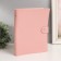 Photo album magnetic 45 sheets "Muse" Pink 23.5x18 cm