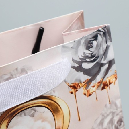 Gift Laminated Vertical Package, Packaging, “Since March 8!”, S 12 x 15 x 5.5 cm-3