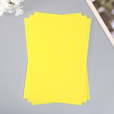 A set of hard felt "Astra" (3 pcs) vanilla, 1 mm, 160 gr, 20x30 cm-1