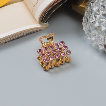 Hair crab "Classic" 2.5 cm, gold mix-2