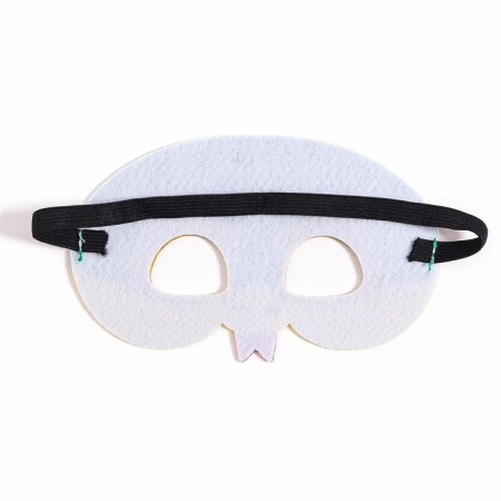 Carnival mask "Funny snake" color green-4