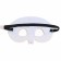 Carnival mask "Funny snake" color green