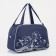 Sports bag with lightning, blue/white color