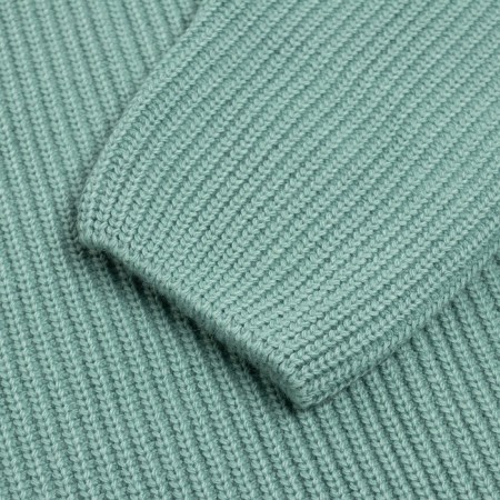 Jumper female minku: casual collection olive color, size 50-8