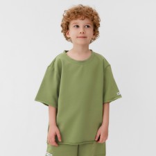Футболка детская KAFTAN, р. 36 (134 - 140 см), хаки