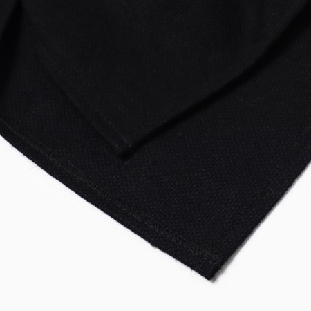 Apron Ethel Minimalist Design Black 60x70cm. 45%linen, 55%HL 395 g/m2-5