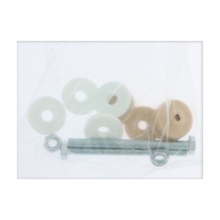 Reinforcement for flush tanks "RBM" AS-11M, with a lateral flat bottom valve, chrome button-3