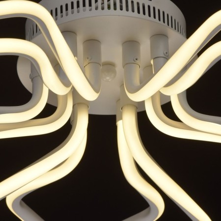 Ceiling chandelier "Aurich" 30W Led White 70x70x12.5cm-5