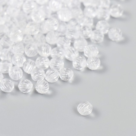 Beads for creativity plastic "Balls Transparent" set of 20 g 0.6x0.6x0.6 cm