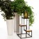 66-213-SS stands for flowers small 66-213 SS with wood 40x40x83 cm